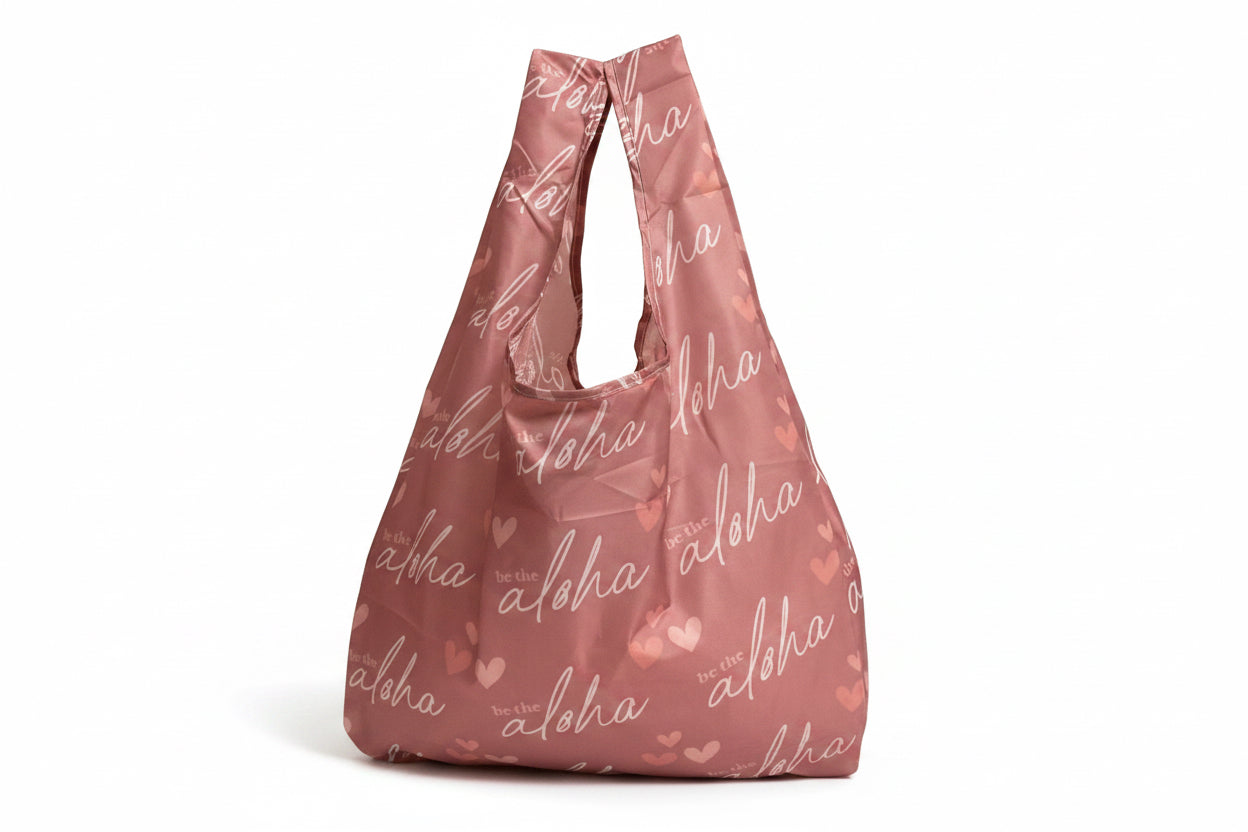 EDEN MEDIUM TOTE BE THE ALOHA SCRIPT