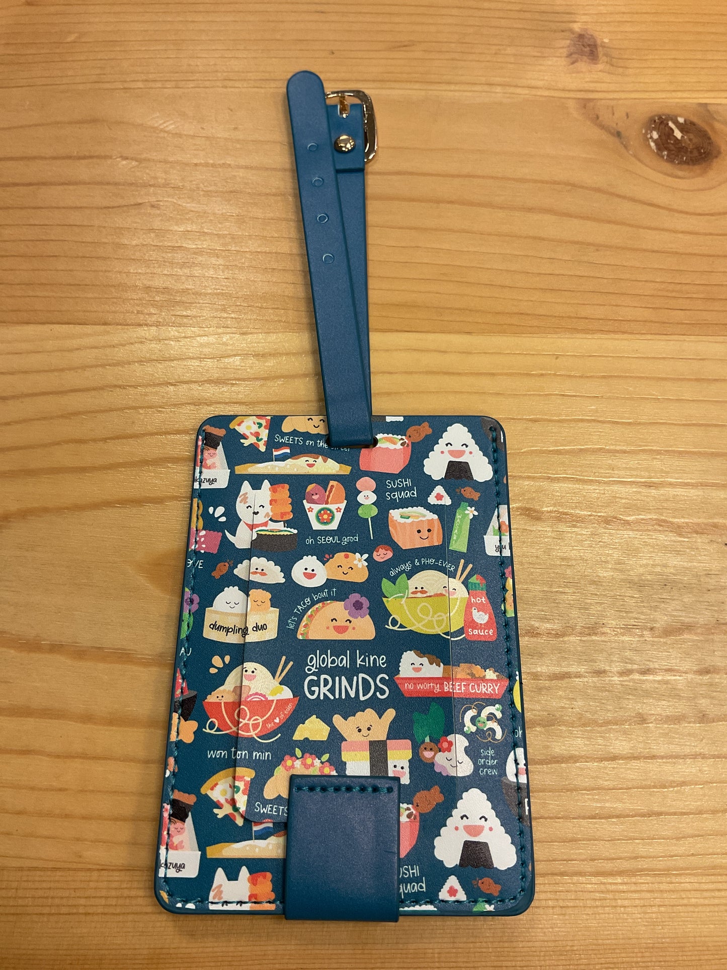 EDEN LUGGAGE TAG GLOBAL KINE GRINDS