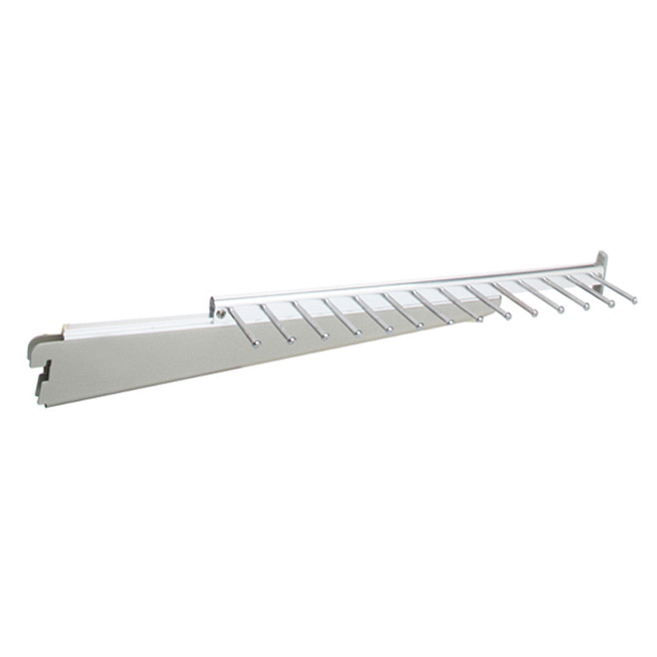 SLIDING TIE & BELT RACK NICKEL