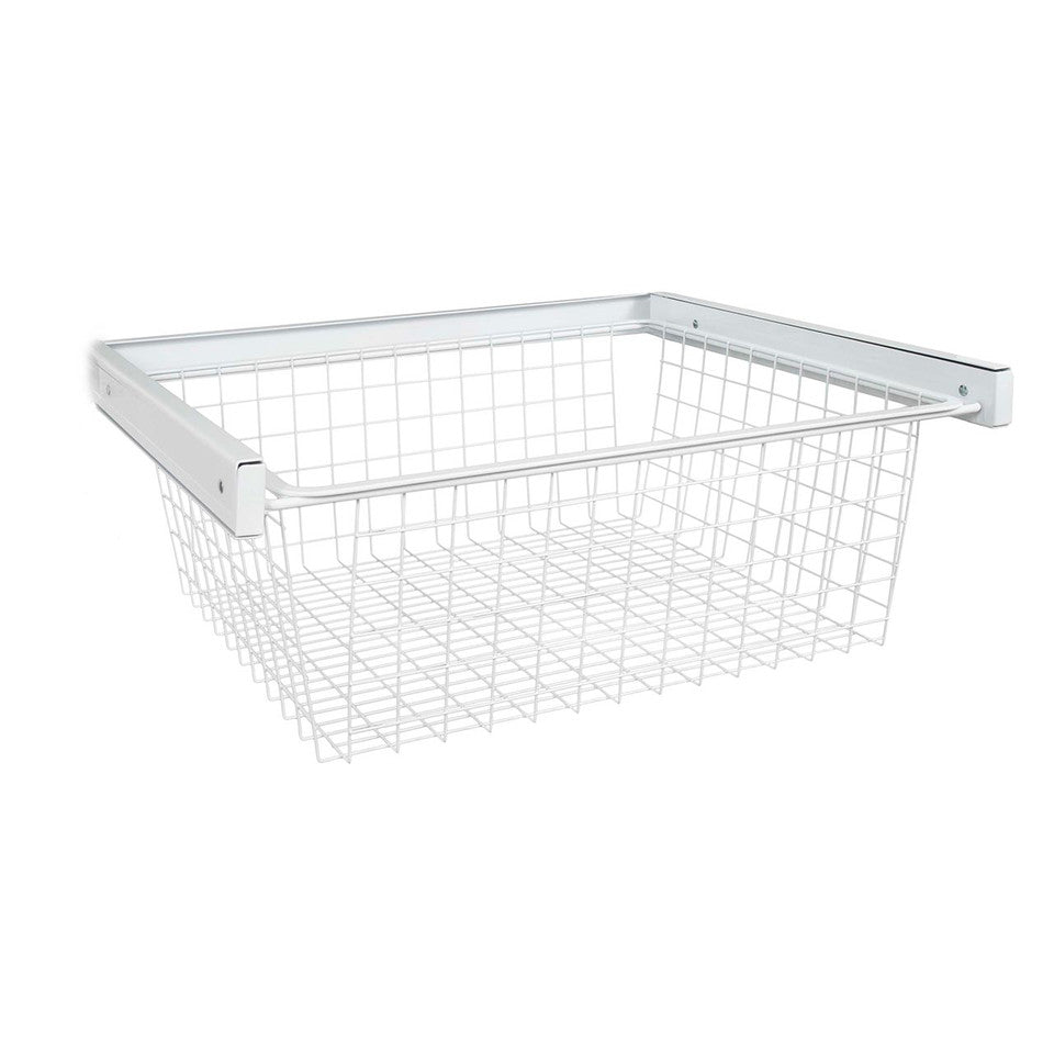 REVEAL WIRE BASKET WHITE