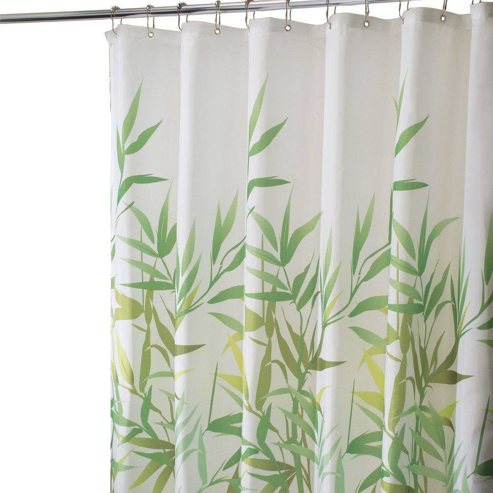 SHWR CURTAIN 72" FAB ANZU GRN