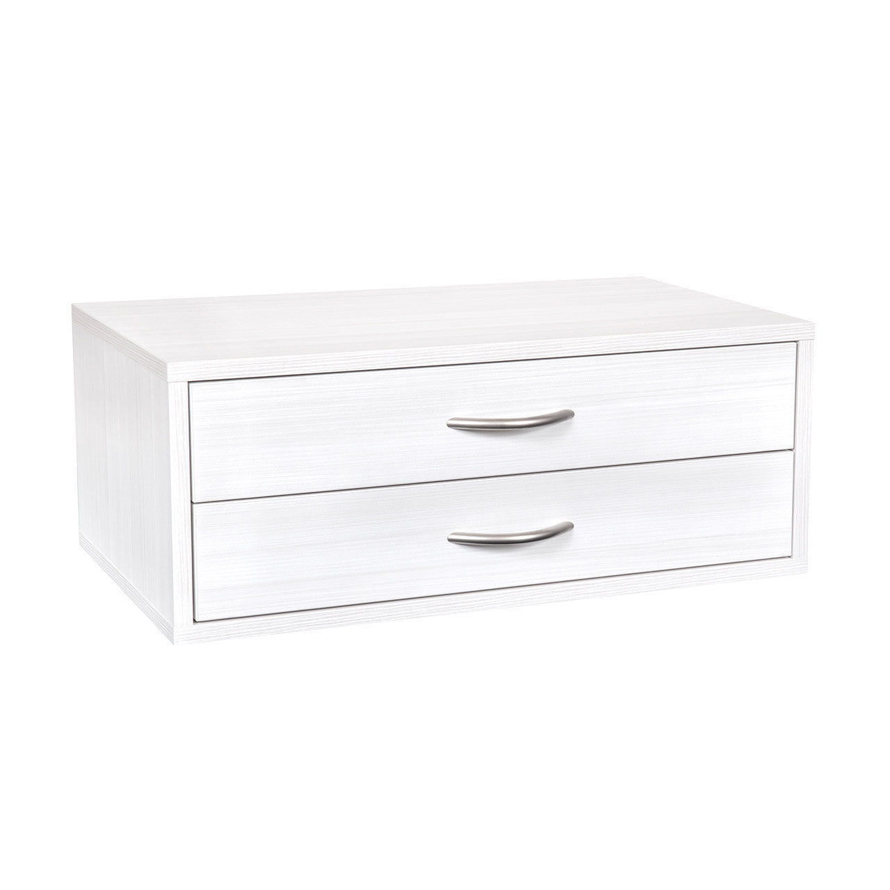 DBLHANG OBOX 2 DRAWER SNOWDRIFT
