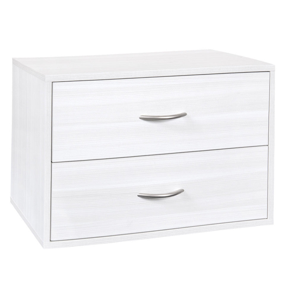 BIG OBOX 2 DRAWER SNOWDRIFT