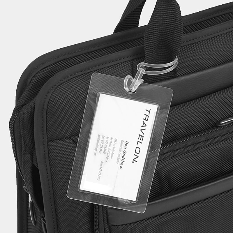 SELF LAMINATING LUGGAGE TAGS S/3