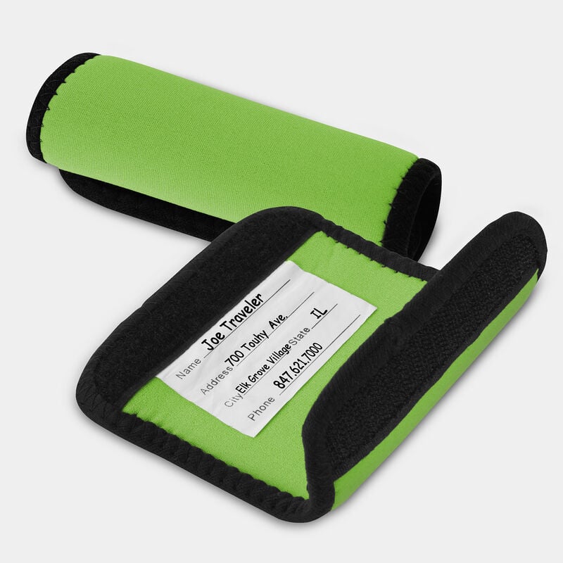 HANDLE WRAPS S/2 NEON GREEN