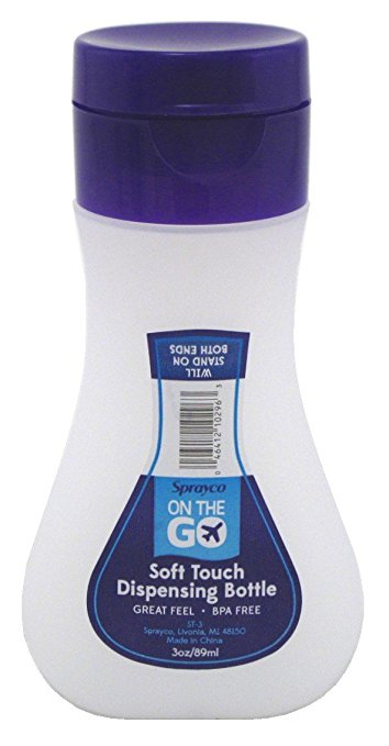 3OZ SOFT TOUCH TRAVEL BOTTLE
