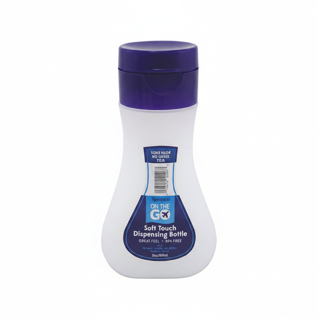 3OZ SOFT TOUCH TRAVEL BOTTLE