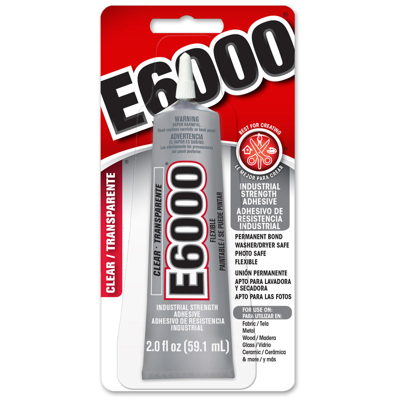 E6000 CLEAR ADHESIVE 2oz.