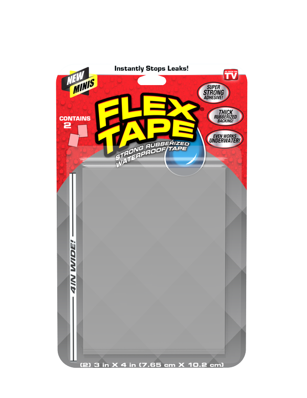 FLEX TAPE MINI CLR 3"X4"