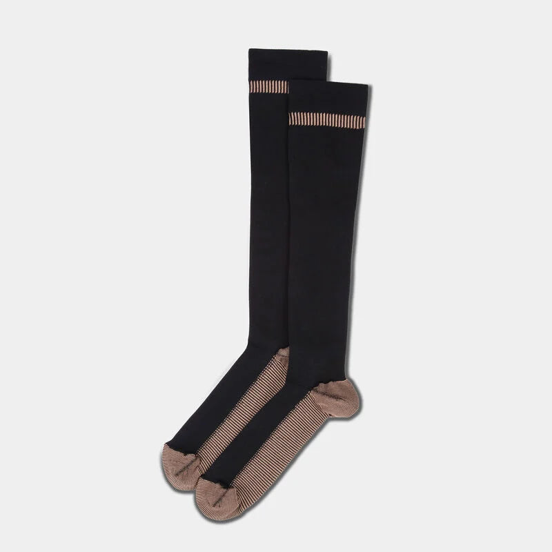 COPPER INFUSED COMP SOCKS LG