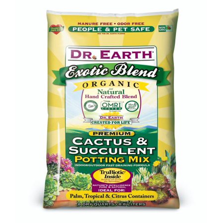 DR EARTH 8 QT CACTUS & SUCCULENT POTTING MIX
