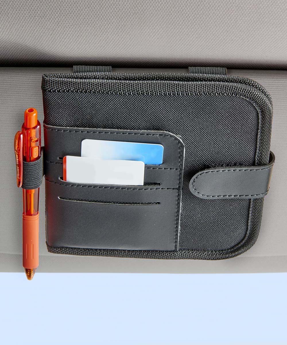 CARD & DOCUMENT HOLDER VISOR