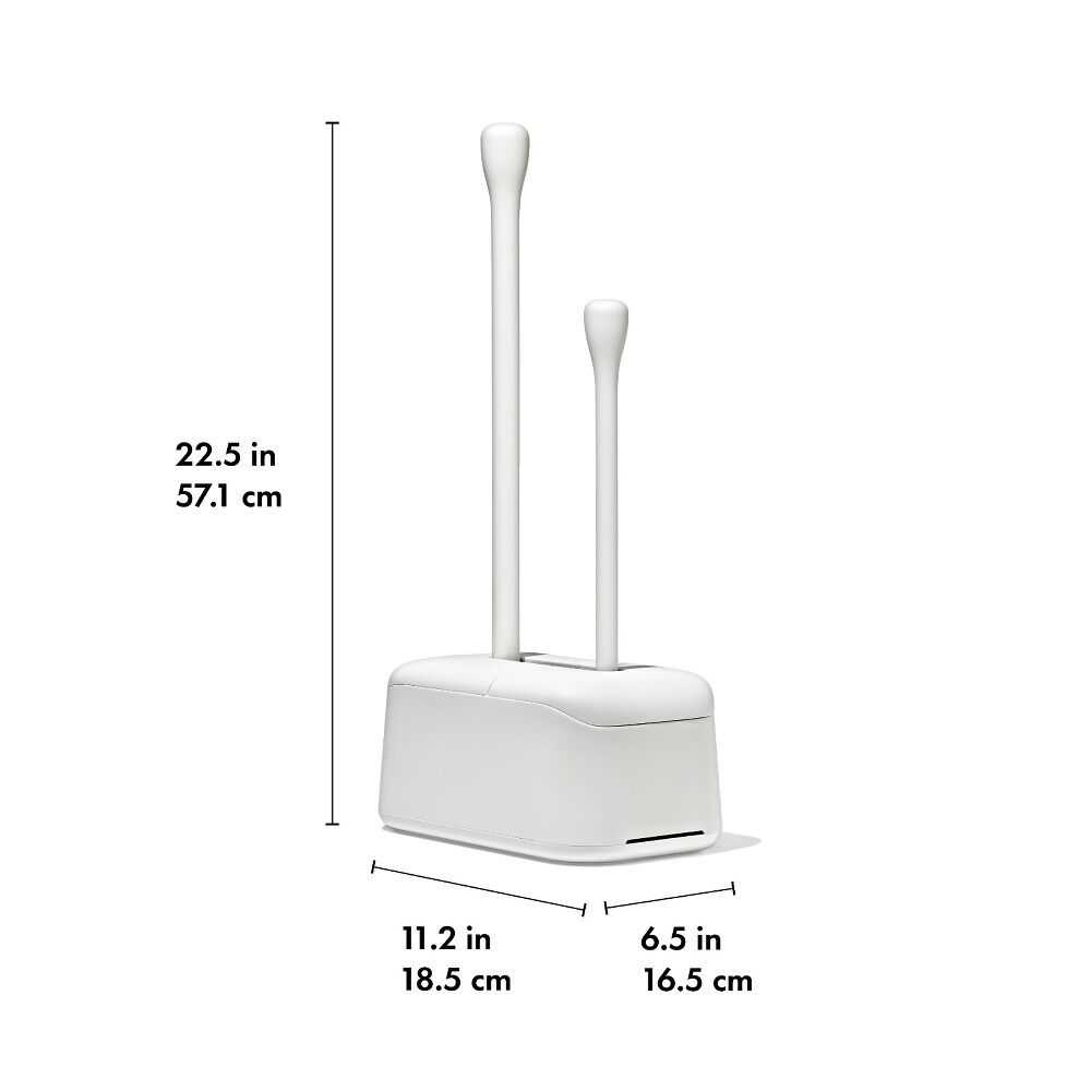 OXO GG TOILET BRUSH AND PLUNGER
