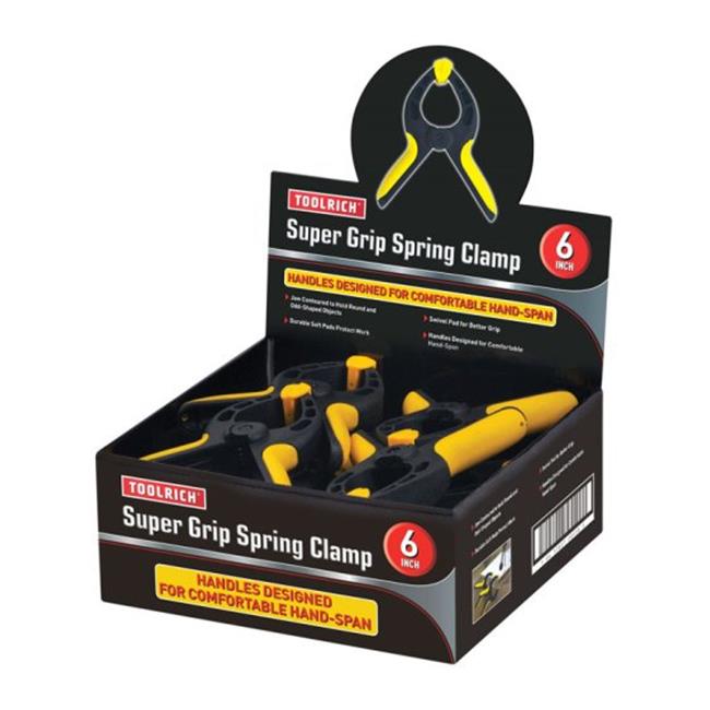 SUPER GRIP SPRING CLAMP 6"