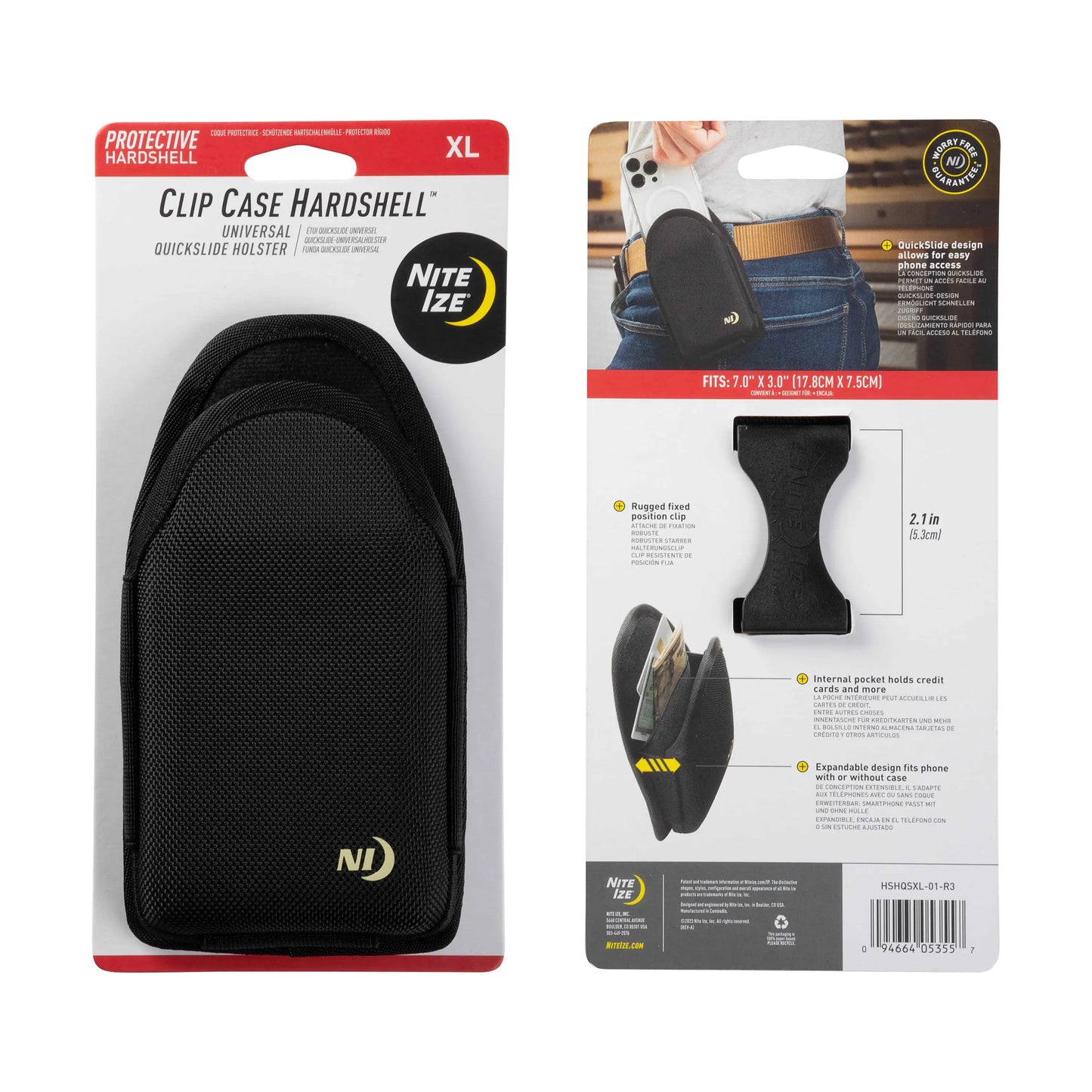 QUICKSLIDE HOLSTER XL BLK
