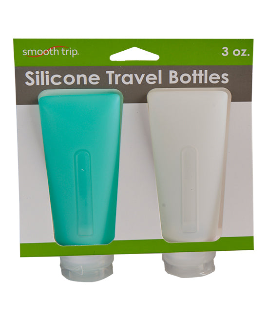 SILICONE TRVL BTLS 3OZ SET TEAL