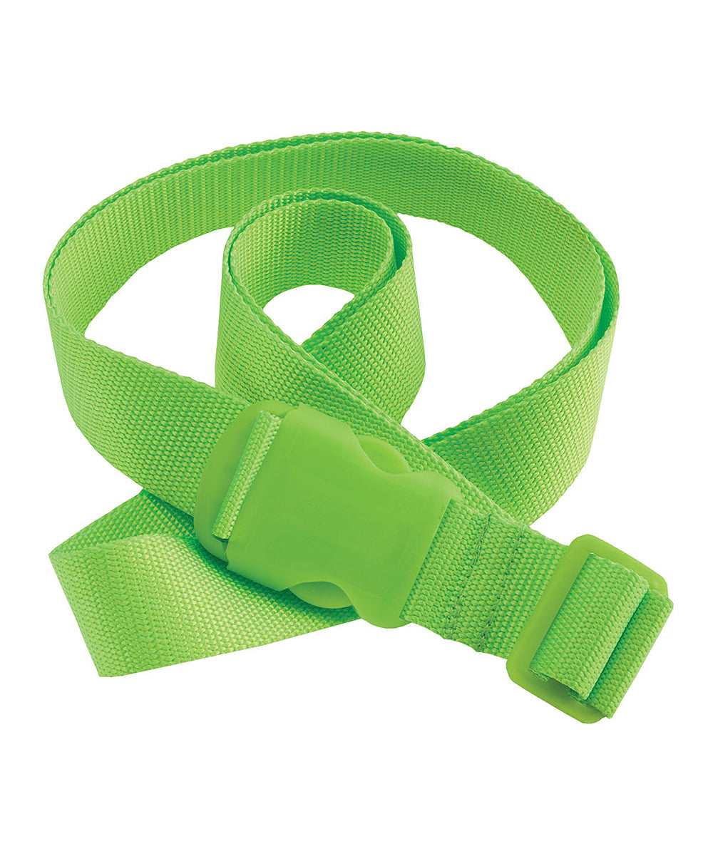 ADJ LUGGAGE STRAP NEON GREEN