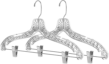 CLEAR SUIT HANGER 2PK