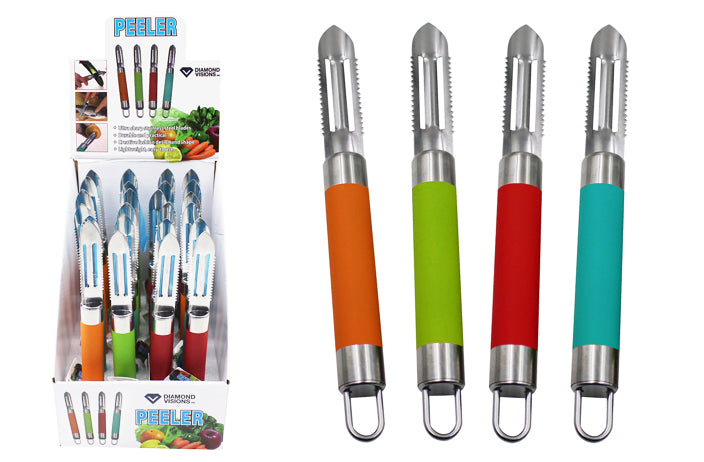 PEELER W/SILICONE GRIP