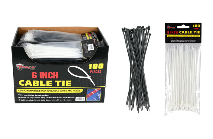 CABLE TIES 6" - 100PC