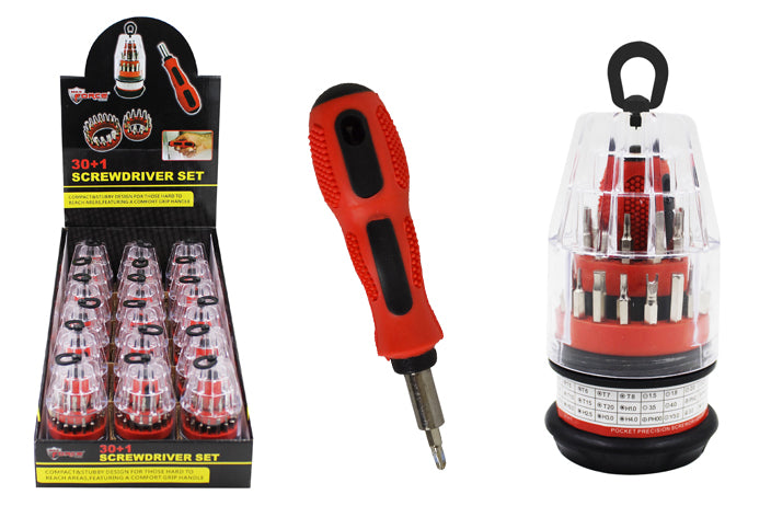 30+1 MINI SCREWDRIVER SET