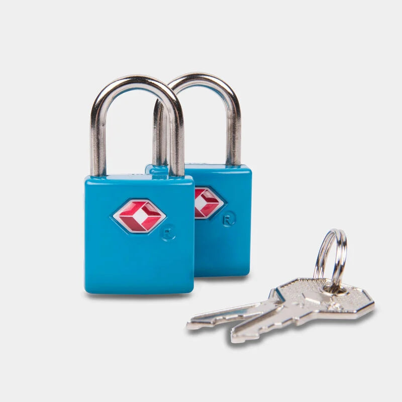 TSA PADLOCKS SET OF 2 BLUE