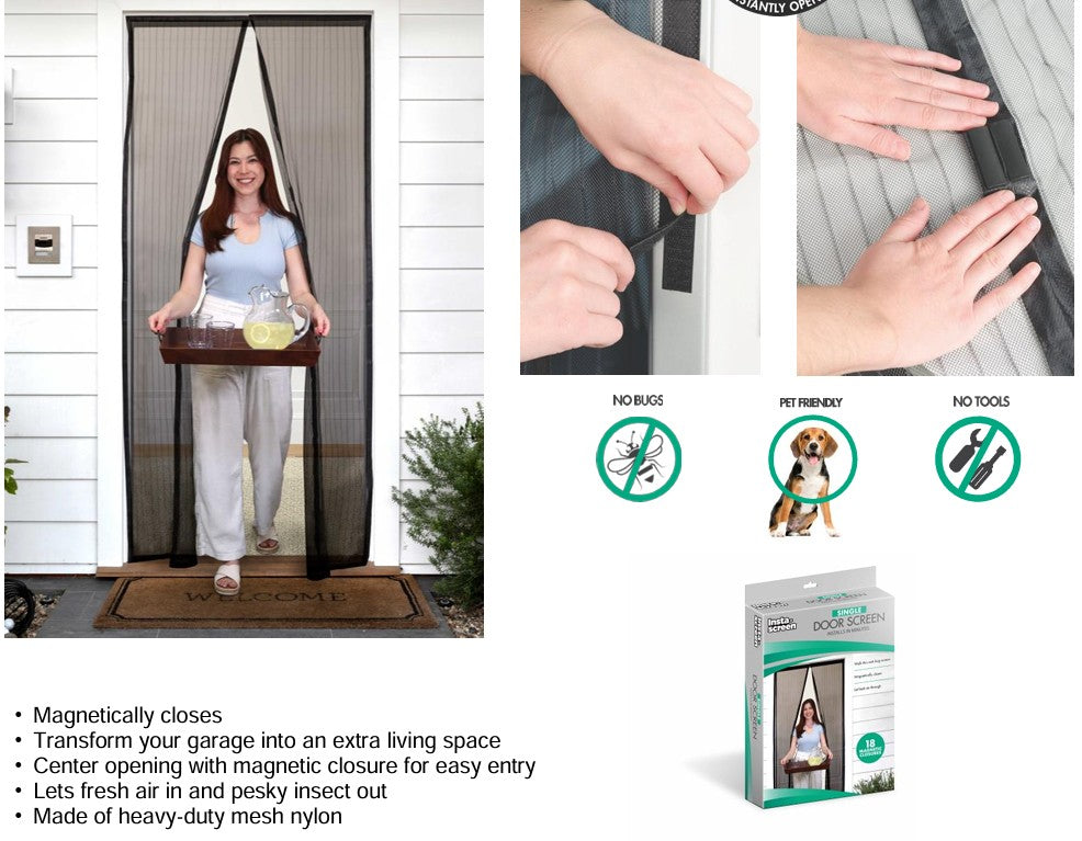 INSTA-SCREEN SINGLE DOOR SCREEN
