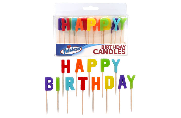 HAPPY BIRTHDAY PICK CANDLES