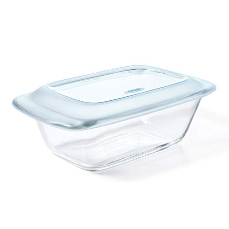 OXO GG GLASS LOAF PAN W/LID