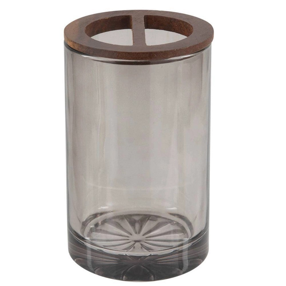 VASO TOOTHBRUSH HOLDER ACASIA GREY