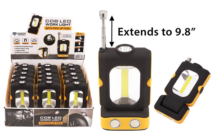 COB LED WORKLIGHT W/PICK-UP TOOL