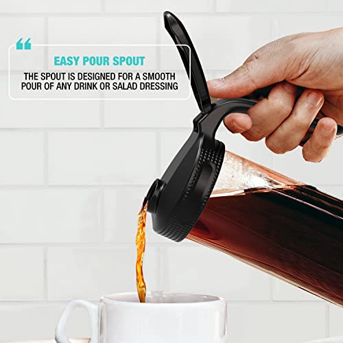 WIDE MOUTH FLIP CAP LID W/HANDLE