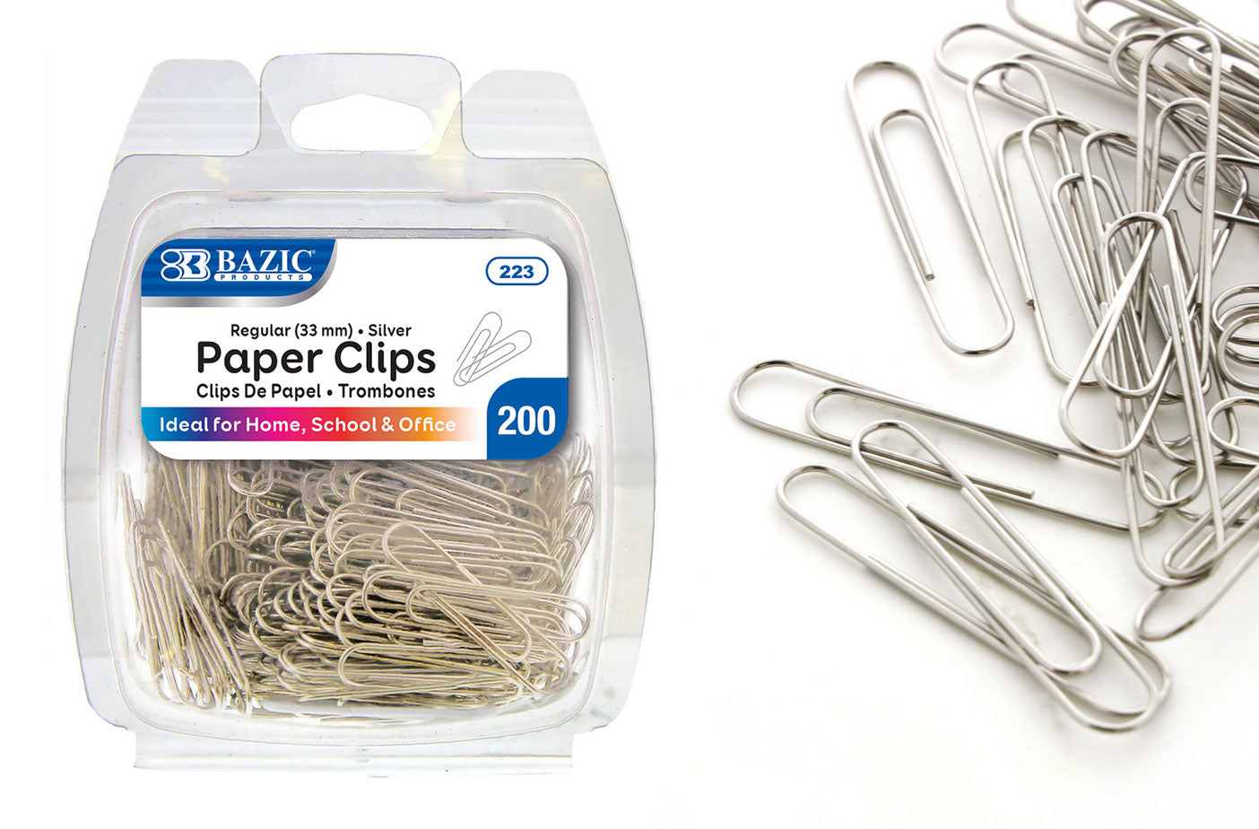 PAPER CLIPS #1 REGULAR (200 CT)