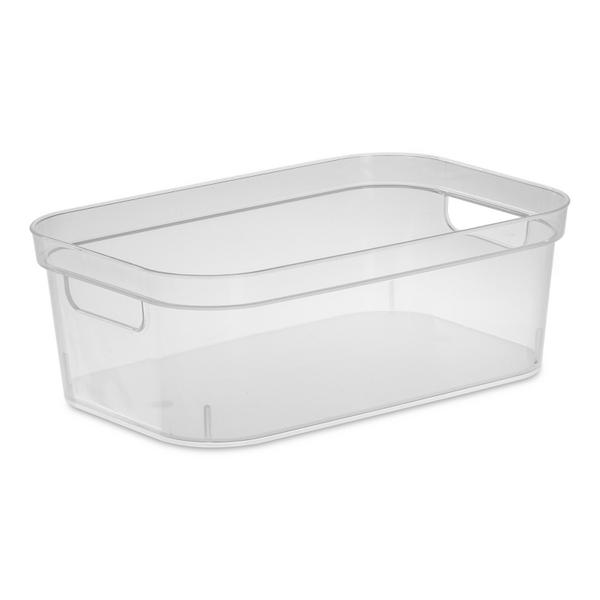 SMALL STORAGE BIN CLEAR