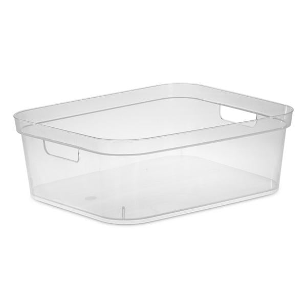 SHORT STORAGE BIN CLEAR
