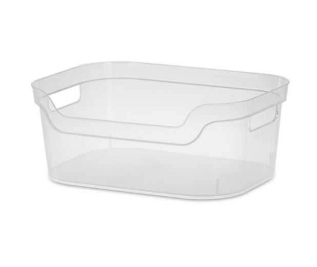MEDIUM OPEN BIN CLEAR