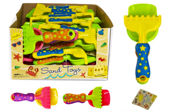 SAND TOOLS W/GRIPS 2PC