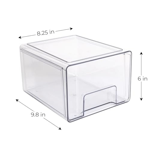 PULL OUT BIN STACKABLE TALL