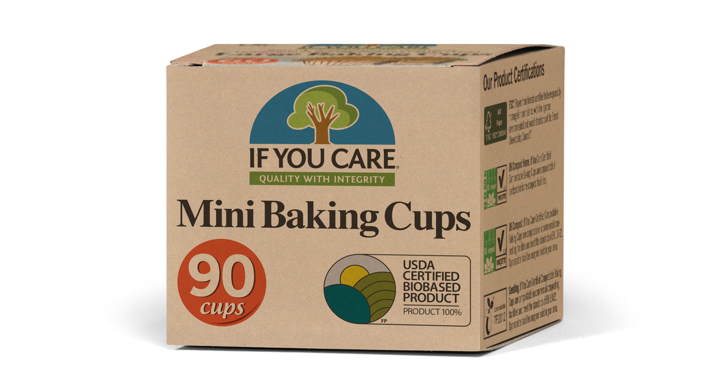 NATURAL MINI BAKING CUPS 90 CT