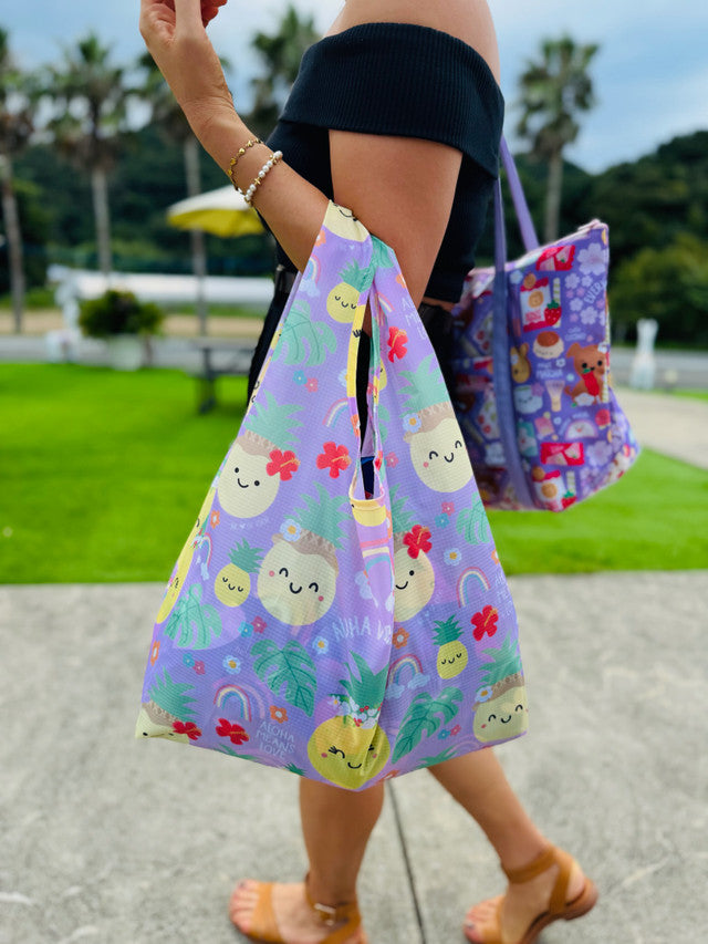 EDEN MEDIUM TOTE PAPALE PINEAPPLE