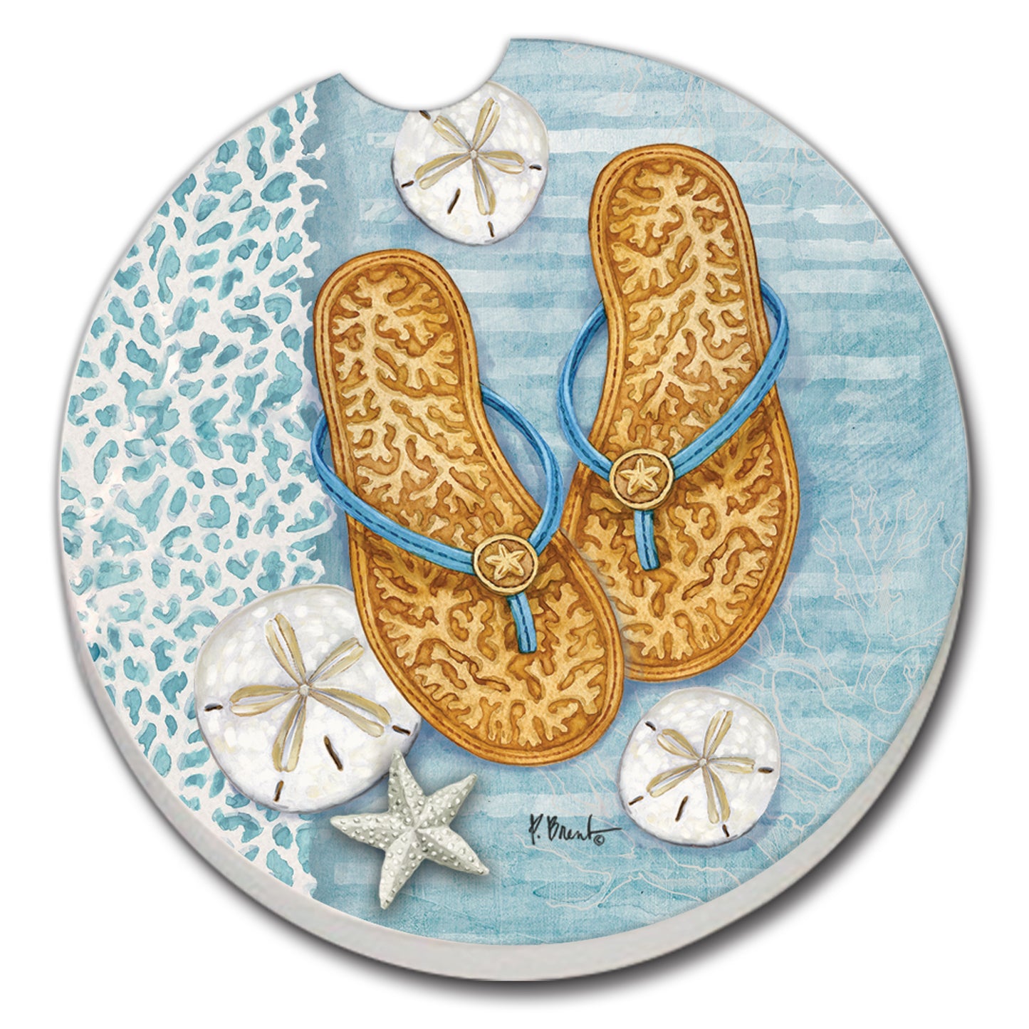 CAR COASTER KEY LARGO SANDALS