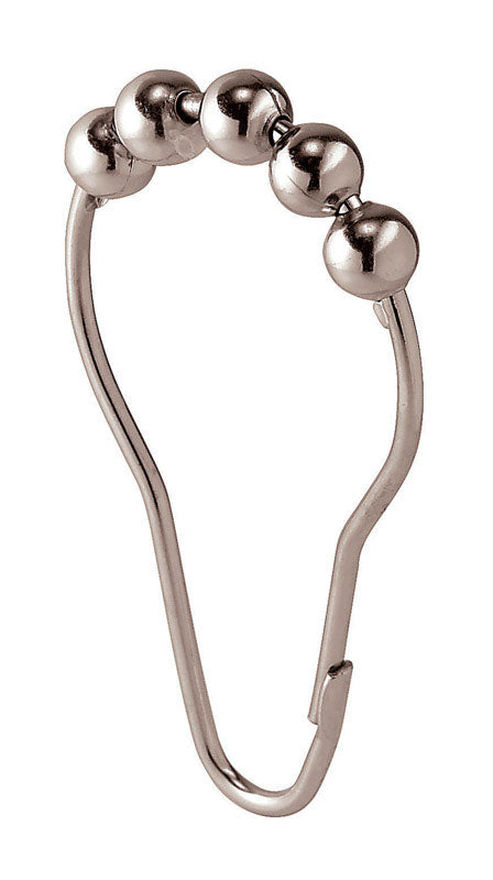 SHOWER CURTAIN ROLLER RINGS 12PK