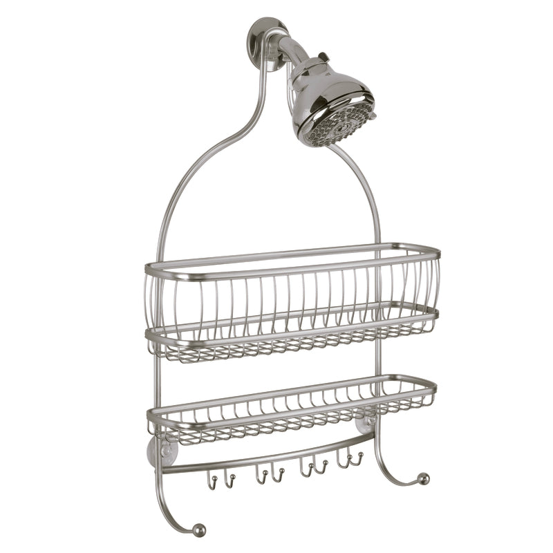 SHOWER CADDY YORK LYRA SATIN NICKEL