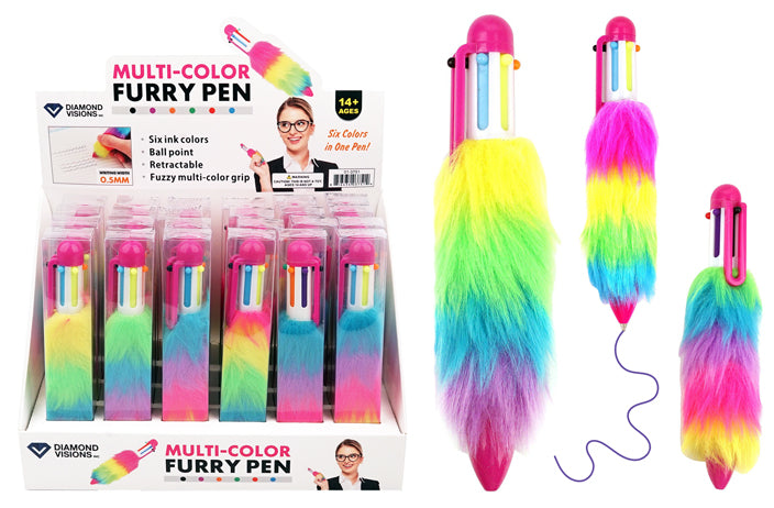 FURRY POM-POM PEN