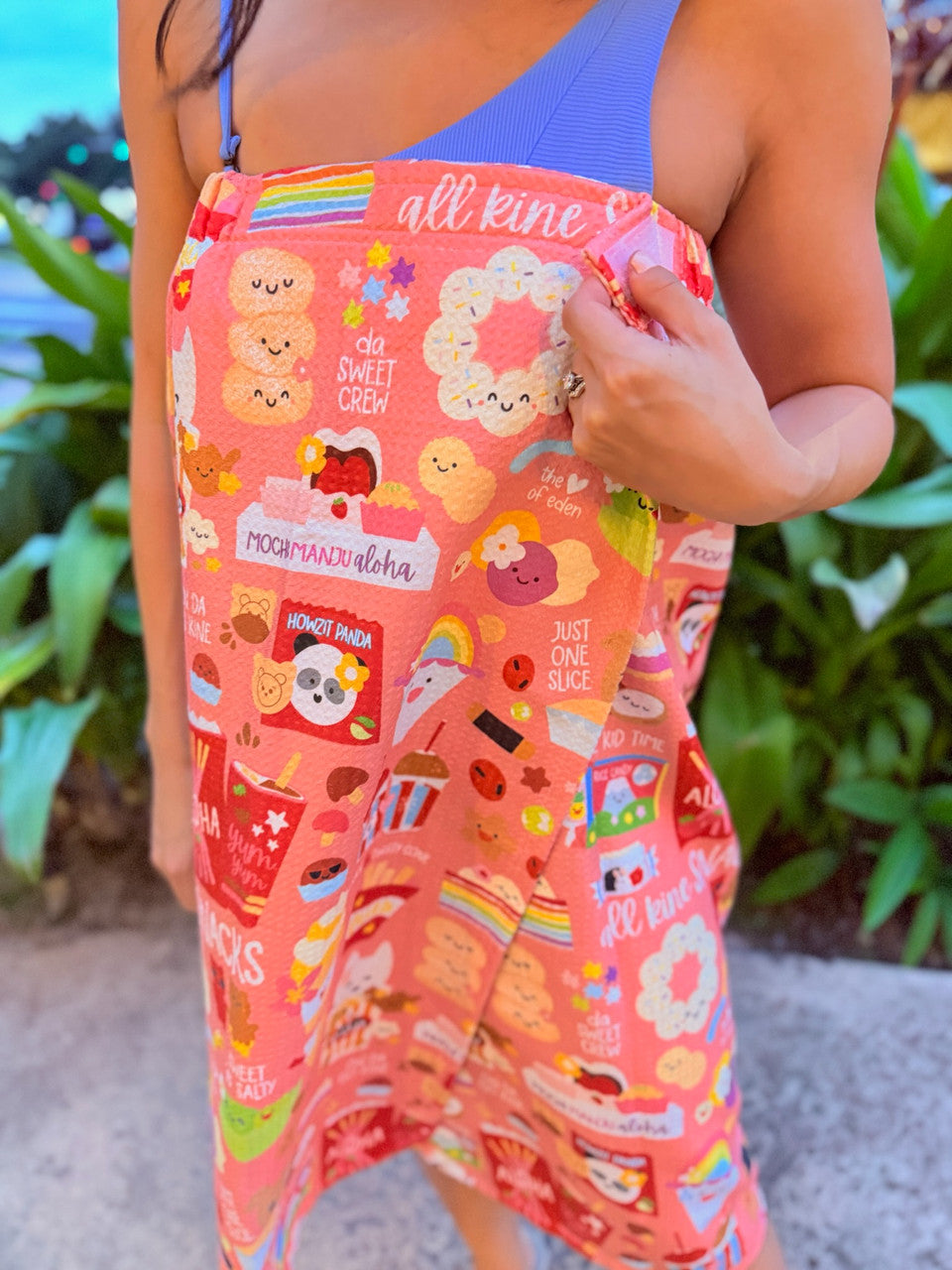 EDEN WAFFLE WRAP ALL KINE SNACKS PINK