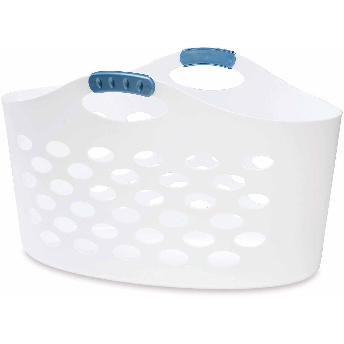FLEX LAUNDRY BASKET WHITE