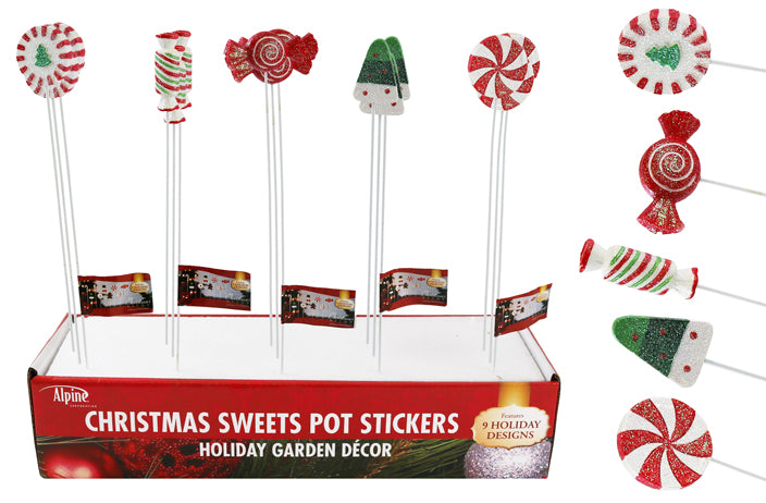 CHRISTMAS SWEET PLANT STAKE