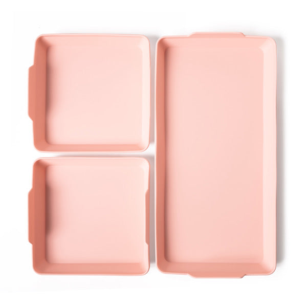 SILICONE BAKING SHEET DIVIDERS PINK