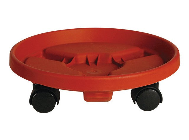 PLANT CADDY TERRACOTTA 3.6"X11.9"