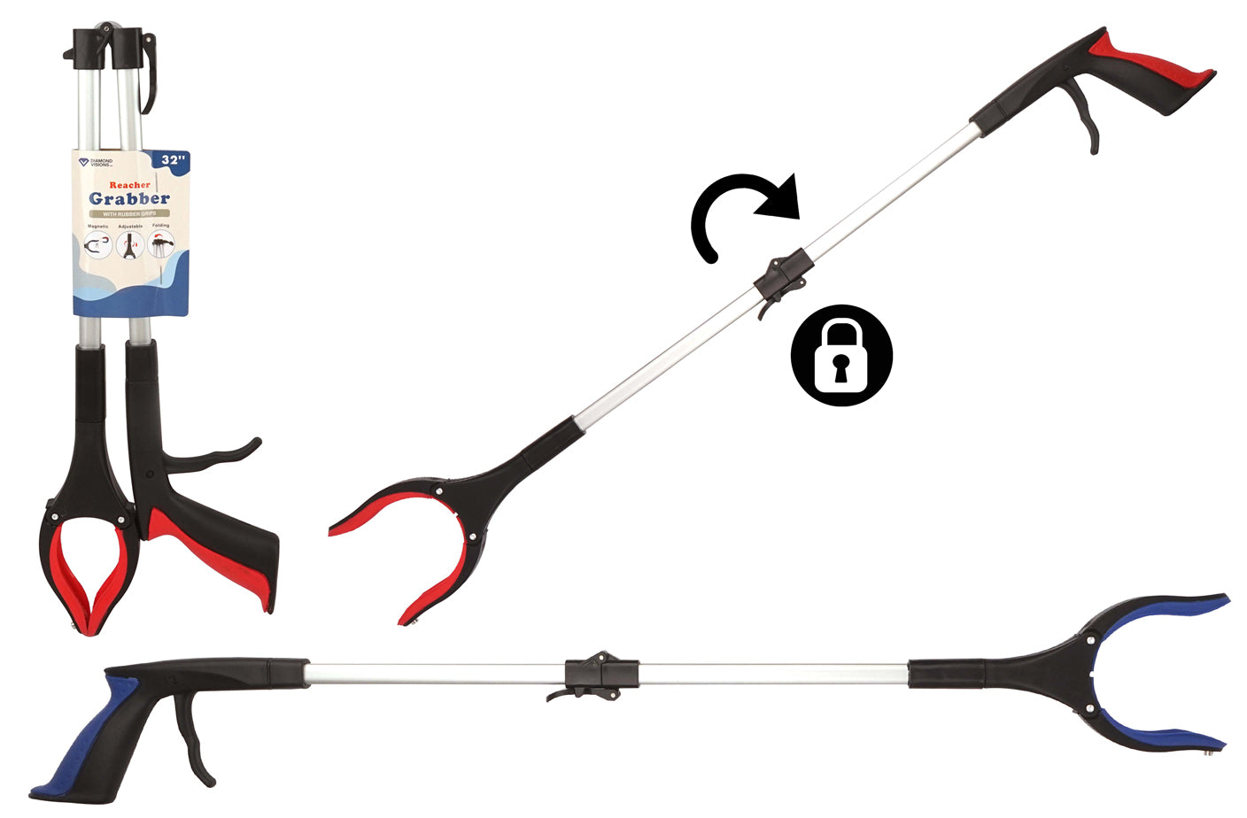DELUXE FOLDING GRABBER